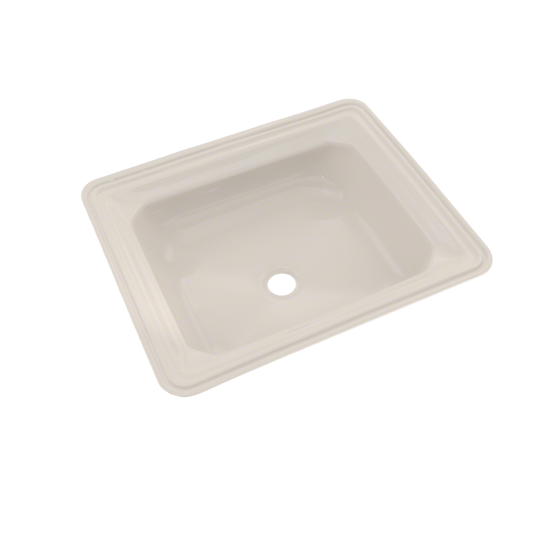 TOTO Guinevere Rectangular Undermount Bathroom Sink with CeFiONtect, Sedona Beige LT973G