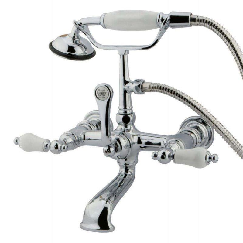 Kingston Brass CC554T1 Vintage 7" Wall Mount Tub Filler