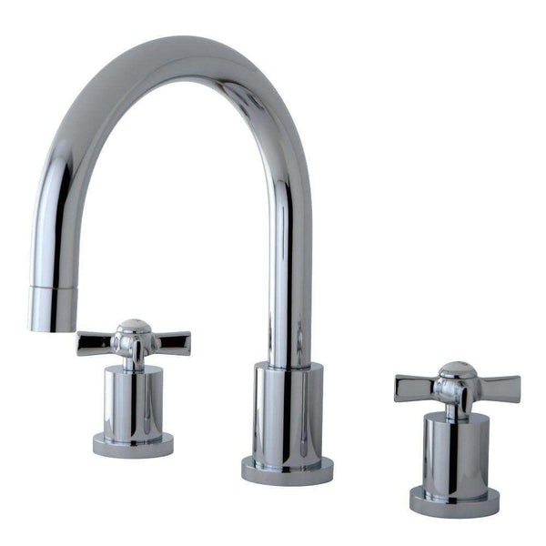 Kingston Brass KS8321ZX Roman Tub Filler, Polished Chrome