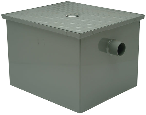 Zurn GT2700 2" No-Hub Grease Trap with Flow Control, 15 GPM GT2700-15-2NH