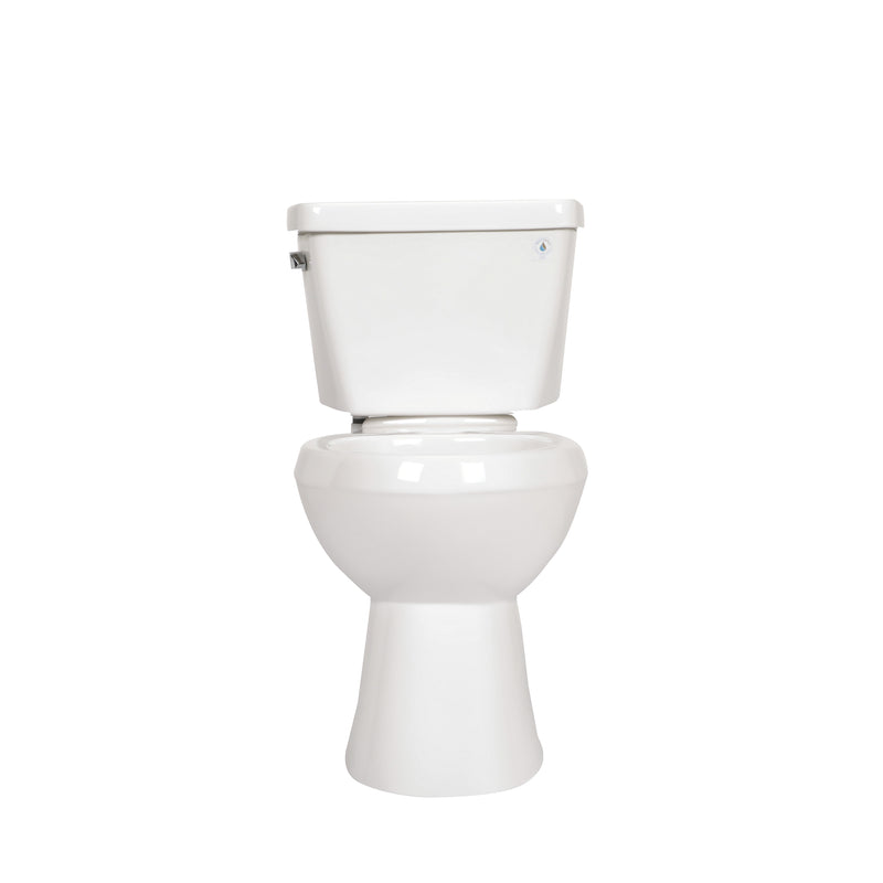 Zurn 2-Piece Siphon Jet Toilet, 1.28 GPF, Elongated, ADA Height, Extra Large Footprint, White Vitreous China Z5555-K