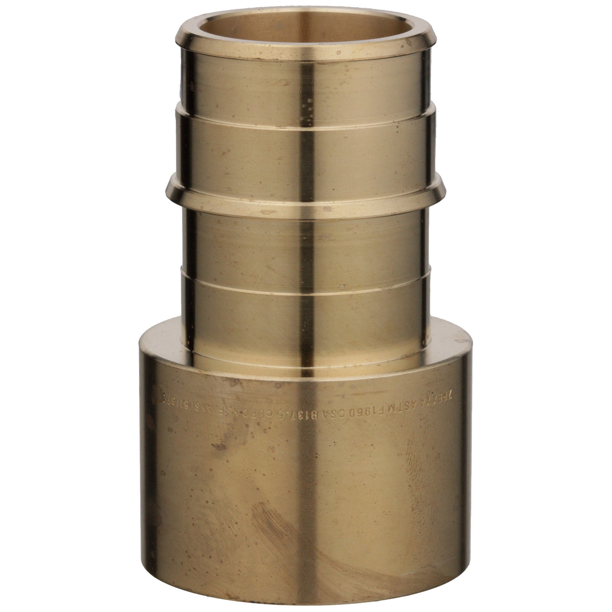 Zurn F1960 Expansion XL Brass Female Sweat Adapter, 1-1/2" EX PEX x 1-1/2" Female Sweat QE950GX