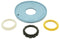 Zurn Chemical-Resistant Diaphragm with 3 Flow Rings for AquaFlush Flush Valve P6000-ER15