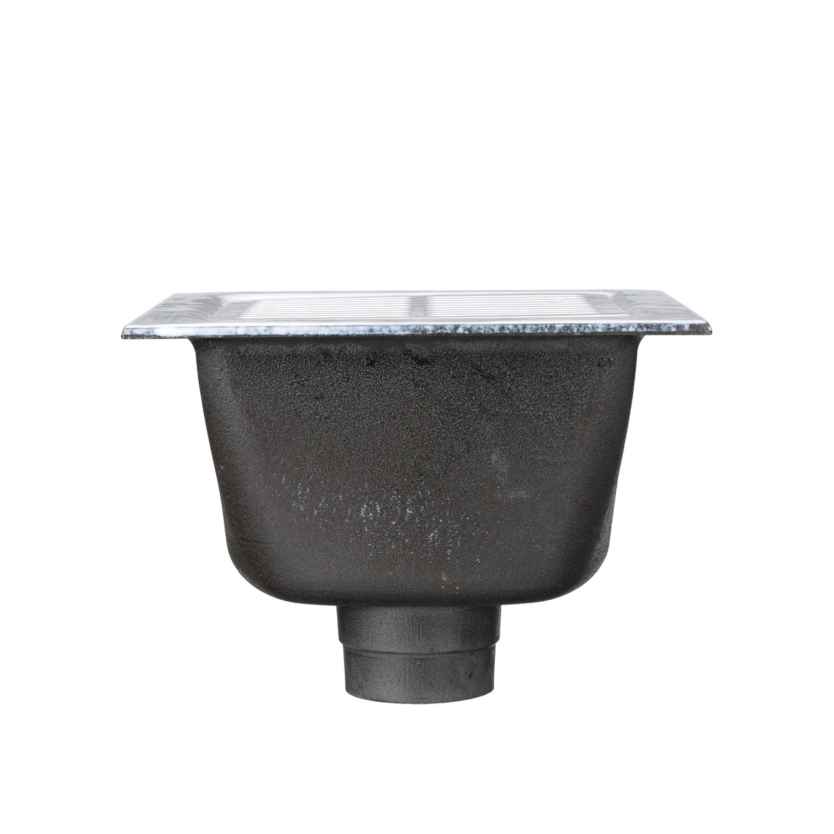 Zurn FD2375 12"x12" Floor Sink Body & Dome Strainer, 6" Sump Depth, 3" No-Hub FD2375-NH3