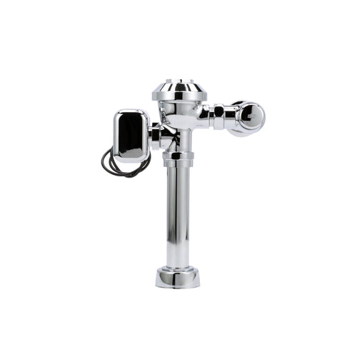 Zurn AquaFlush Plus PL ZEMS Exposed Hardwired In-Wall Sensor Diaphragm Flush Valve with 1.6 GPF, 11-1/2" Rough-In, 1-1/2" Top Spud, and In-Wall Sensor in Chrome ZEMS6000PL-WS1