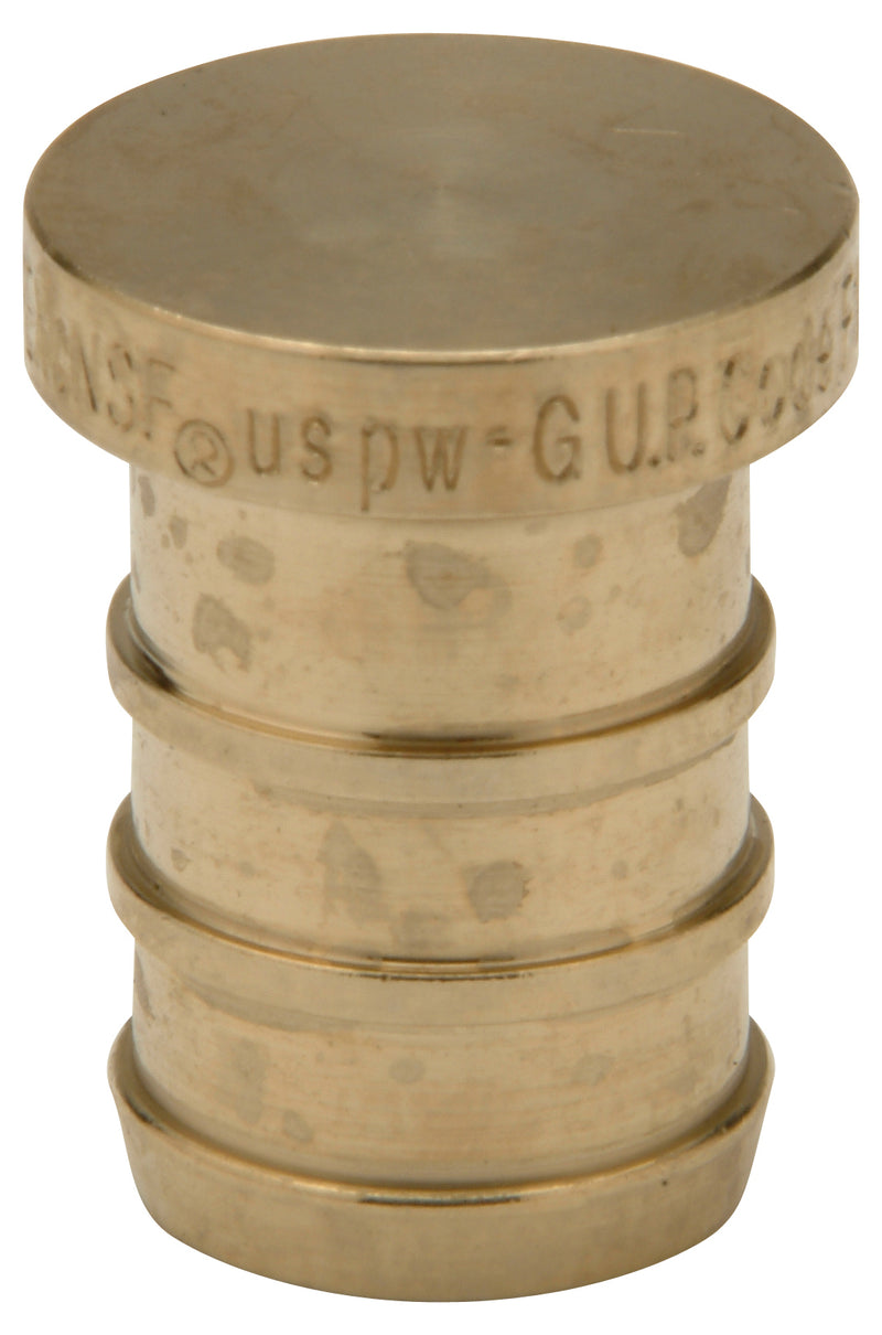 Zurn Crimp XL Brass Plug - 1/2-Inch Barb, Small QQP3GX