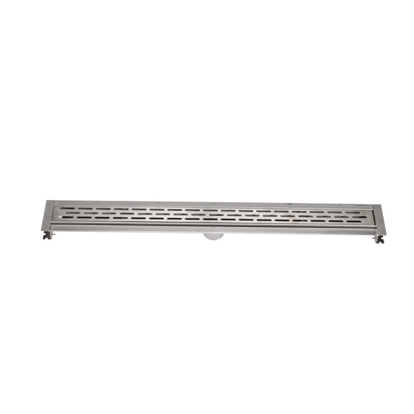 Zurn ZS880 Stainless Steel Trench Drain System, 36" with Slotted Grate ZS880-36