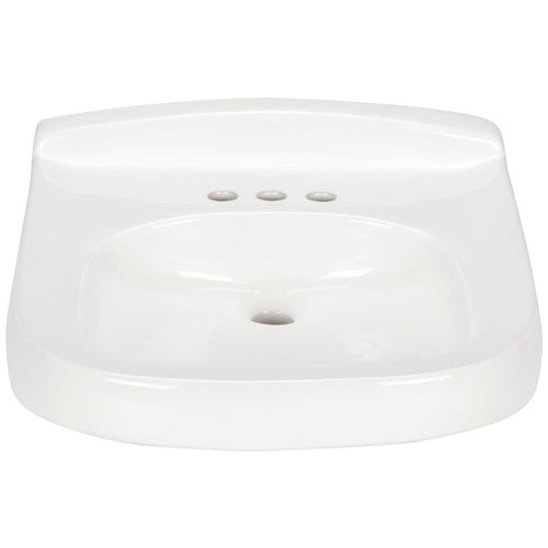 Zurn 23x20¥? Wall-Mount Wheelchair Accessible Sink/Lavatory, 4" Centers, White Vitreous China Z5324