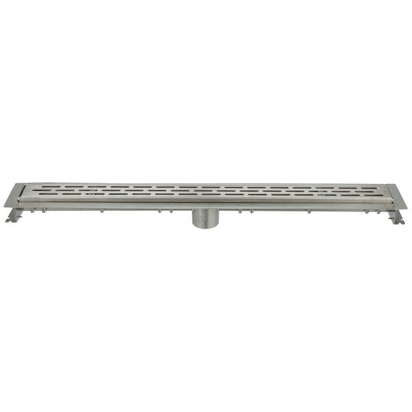 Zurn ZS880 Stainless Steel Trench Drain System, 32" with Slotted Grate ZS880-32