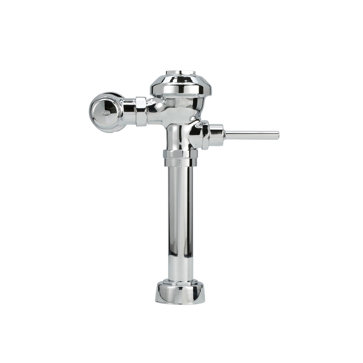 Zurn Aquaflush Exposed Manual Diaphragm Flush Valve with 1.28 GPF, Sweat Solder Kit, and Cast Wall Flange Z6000-HET-YB-YC