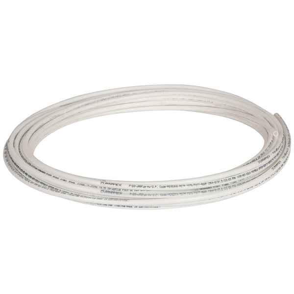 Zurn Potable (Non-Barrier) Piping, Coil, White, 3/8" X 100 ft. Q2PC100X