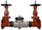 Zurn 2-1/2" 350AST Double Check Backflow Preventer with grooved end Butterfly gate Valves 212-350ASTBG