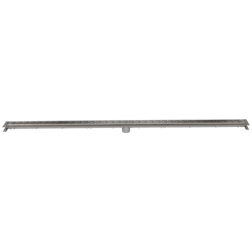 Zurn ZS880 Stainless Steel Trench Drain System, 72" with Slotted Grate ZS880-72