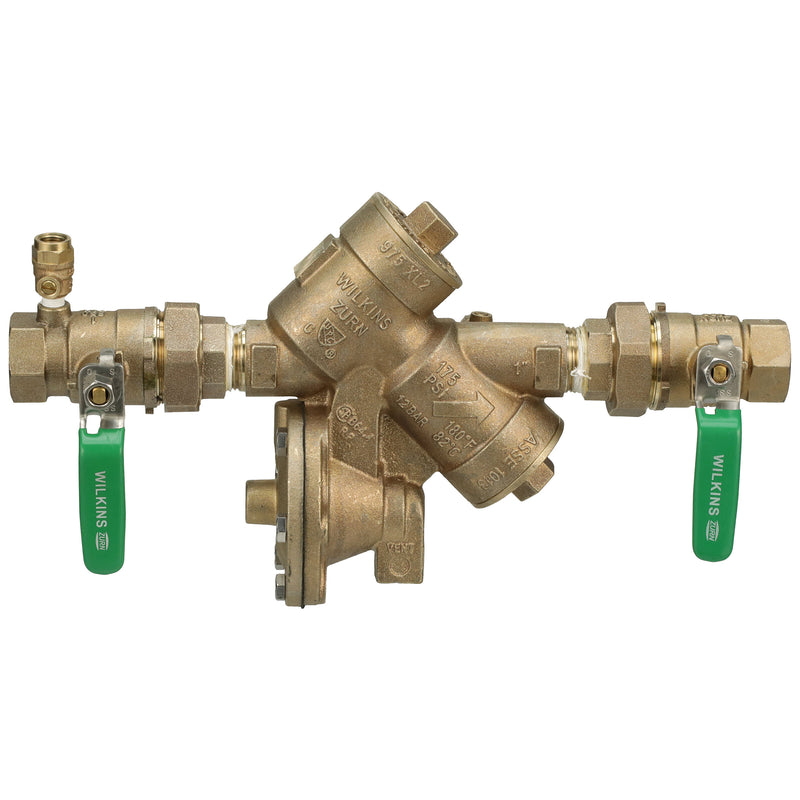 Zurn 1" 975XL2U Reduced Pressure Principle Backflow Preventer 1-975XL2U