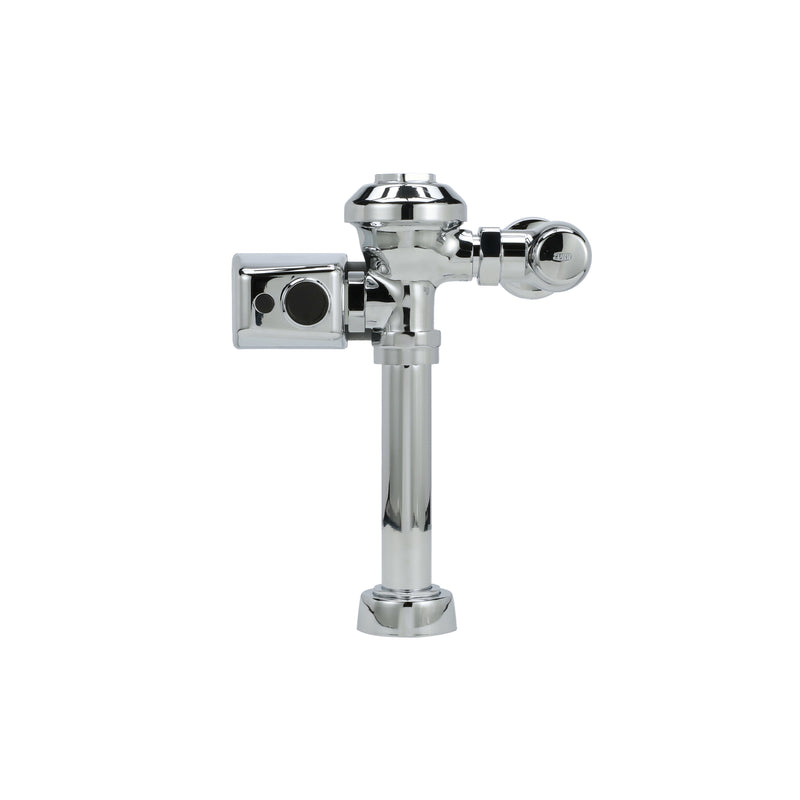 Zurn AquaVantage AV ZER Exposed Sensor Diaphragm Flush Valve with 1.6 GPF and Metal Cover in Chrome ZER6000AV-WS1-CPM