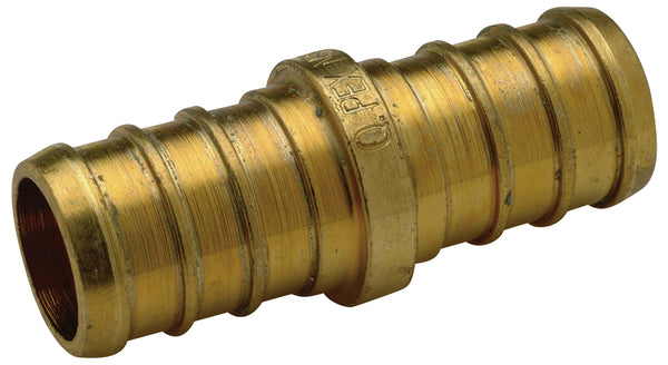 1/2" Barb XL Brass Coupling QQC33GX