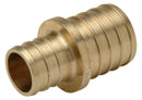 Zurn Crimp XL Brass Couplings - Small Diameter, 1-Inch Barb x 3/4-Inch Barb QQC54GX