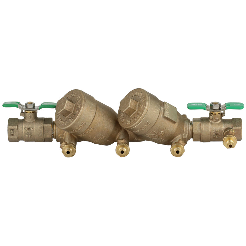 Zurn 3/4" 950XLT2 Double Check Backflow Preventer 34-950XLT2FT