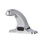 Zurn AquaSense Center set Sensor Faucet with 1.5 GPM Aerator, Hydroelectric Generator, and 4" Deck-Mount Spout in Chrome Z6915-XL-GEN