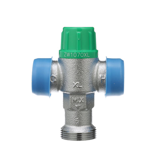 Zurn 1/2" ZW1070XLC Aqua-Gard Thermostatic Mixing Valve 12-ZW1070XLC