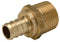 1/2" Crimp Brass MIP Adapter Barb x MPT QQMC33GX