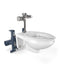 Zurn AquaVantage AV ZER Exposed Sensor Diaphragm Flush Valve with 1.1 GPF and Metal Cover in Chrome ZER6000AV-ONE-CPM