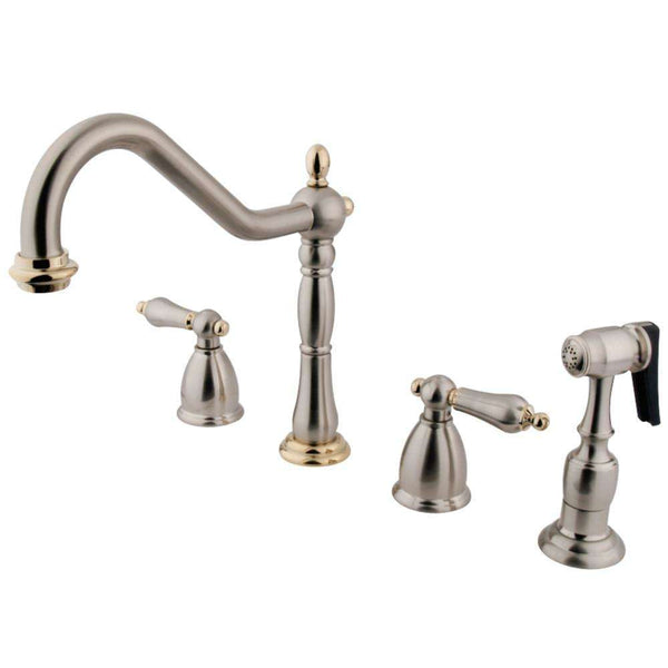 Kingston Brass KB1799ALBS Wsp Kitchen Faucet/Polished Brass