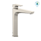 TOTO GE 1.2 GPM Single Handle Vessel Bathroom Sink Faucet with COMFORT GLIDE Technology, Brushed Nickel TLG7305U#BN