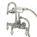 Kingston Brass CC12T1 Vintage 3-3/8" Wall Tub Filler