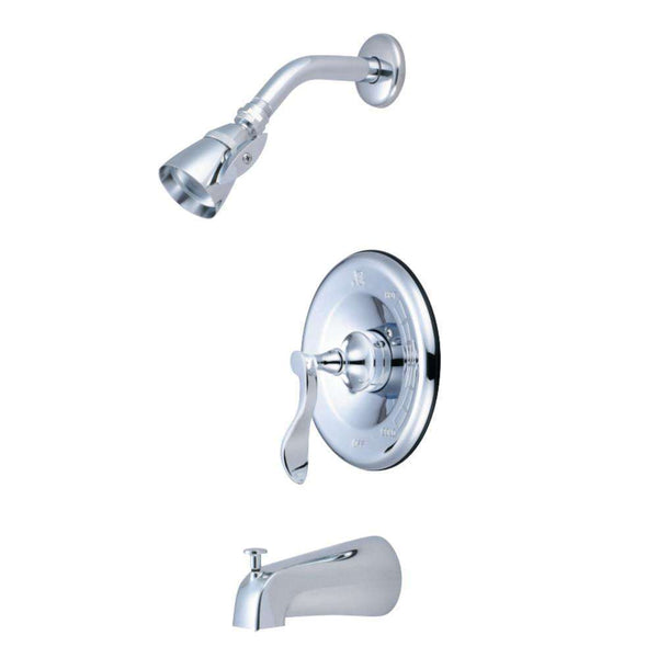 Kingston Brass KB1631CFL Century Tub & Shower