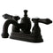 Kingston Brass KS7105BAL 4 in. Centerset Bath Faucet Bronze