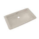 TOTO Rectangular Undermount Bathroom Sink with CeFiONtect, Sedona Beige LT191