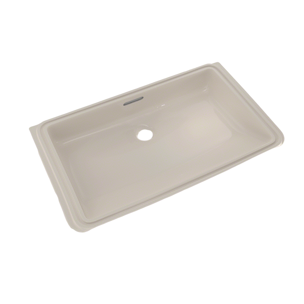 TOTO Rectangular Undermount Bathroom Sink with CeFiONtect, Sedona Beige LT191#12