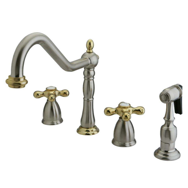 Kingston Brass KB1799AXBS Wsp Kitchen Faucet/Polished Brass
