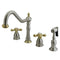 Kingston Brass KB1799AXBS Wsp Kitchen Faucet/Polished Brass