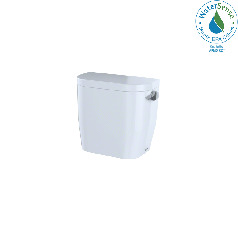 TOTO Entrada E-Max 1.28 GPF Toilet Tank with Right-Hand Trip Lever, Cotton White ST243E