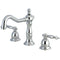 Kingston Brass KS1971TL 8 in. Widespread Bath Faucet