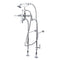 Kingston Brass CCK104T1 Vintage Tub Filler Combo with Lever