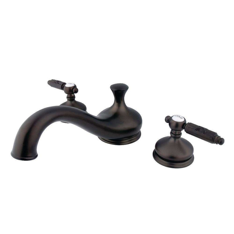 Kingston Brass KS3335GL Roman Tub Filler, Oil Rubbed Bronze