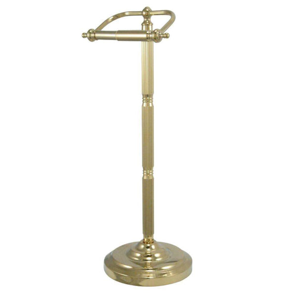 Kingston Brass CC2102 Freestanding T Paper , Polished Brass