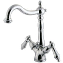 Kingston KS1431AL Heritage 4 in. Centerset Bath Faucet