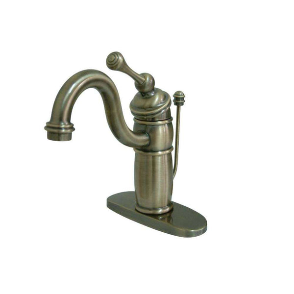 Kingston KB1403BL Vic Mono Block Bath Faucet, Antique