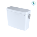TOTO Drake Dual Flush 1.28 and 0.8 GPF Toilet Tank with Right-Hand Trip Lever, Cotton White ST746EMR