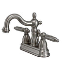 Kingston Brass KS1608GL 4 in. Centerset Bathroom Faucet