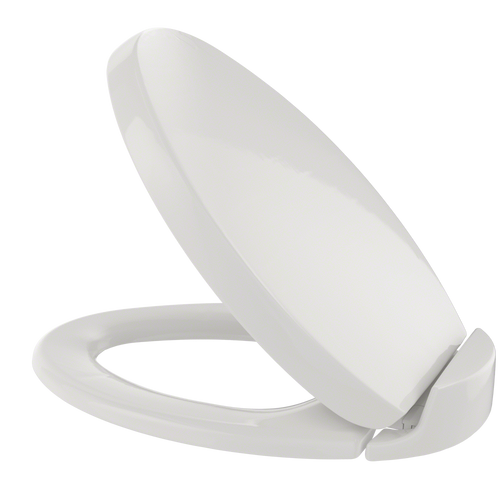 TOTO Oval SoftClose Non Slamming, Slow Close Elongated Toilet Seat and Lid, Colonial White SS204#11