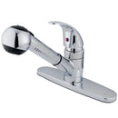 Kingston Brass KB6701LLSP Pull-Out Kitchen Faucet