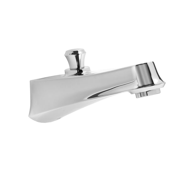 TOTO Wyeth Wall Tub Spout with Diverter, Polished Chrome TS230EV#CP