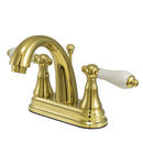 Kingston Brass KS7612PL 4 in. Centerset Bath Faucet Brass