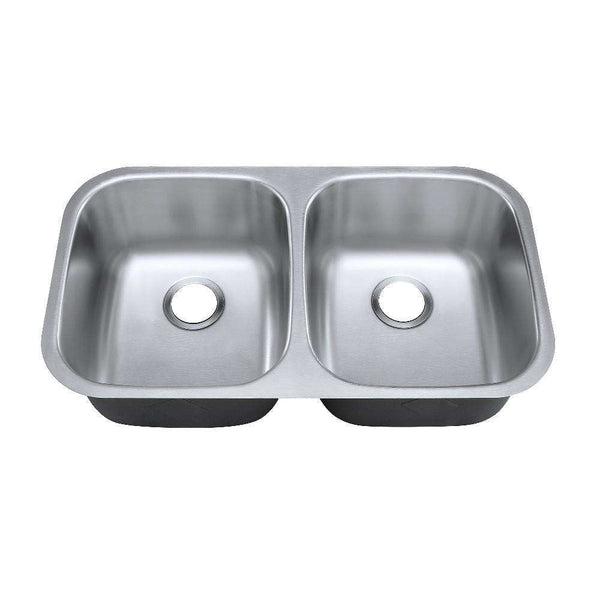 Gourmetier GKUD3118 Undermount Double Bowl