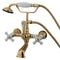 Kingston Brass CC559T2 Vintage 7" Wall Mount Tub Filler